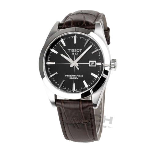 Gentlemen Powermatic 80 Silicium - Brown Leather Strap