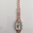 Prime Elegant Rose Gold Crystal Bracelet Watch – Timeless Glamour