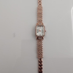 Prime Elegant Rose Gold Crystal Bracelet Watch – Timeless Glamour