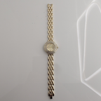 Timiho Ladies Gold Luxury Watch with Crystal Bezel