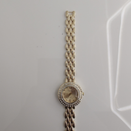 Timiho Ladies Gold Luxury Watch with Crystal Bezel