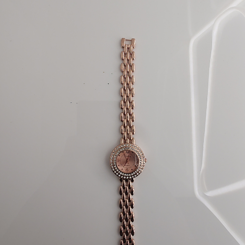 Timiho Rose Gold Crystal Ladies Watch – Timeless Elegance