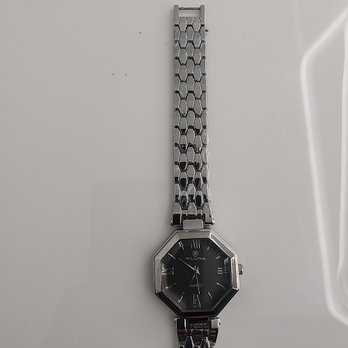 Riluns Silver Octagonal Ladies Watch – Modern Classic Elegance