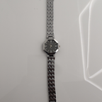 Riluns Silver Octagonal Ladies Watch – Modern Classic Elegance