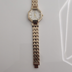 Riluns Gold Octagonal Ladies Watch – Timeless Geometric Elegance