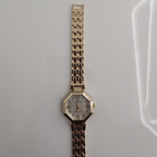 Riluns Gold Octagonal Ladies Watch – Timeless Geometric Elegance