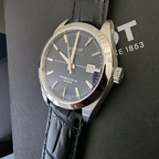 Gentlemen Powermatic 80 Silicium - Black Leather Strap