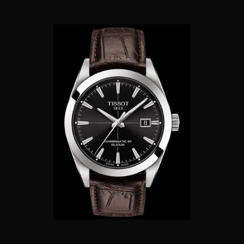 Gentlemen Powermatic 80 Silicium - Brown Leather Strap