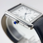 Cartier Tank Style Classic Roman Dial Watch
