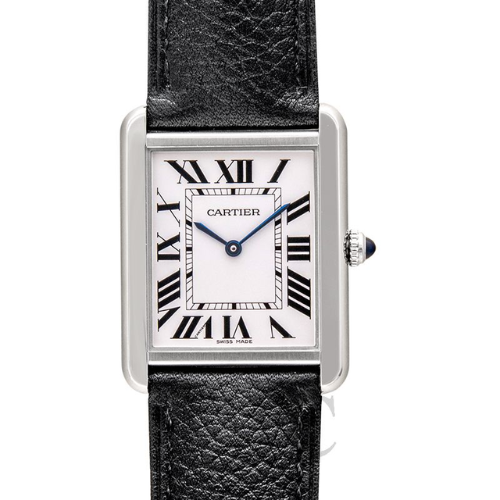 Cartier Tank Style Classic Roman Dial Watch