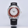 Roulette Dial Luxury Watch – White Edition