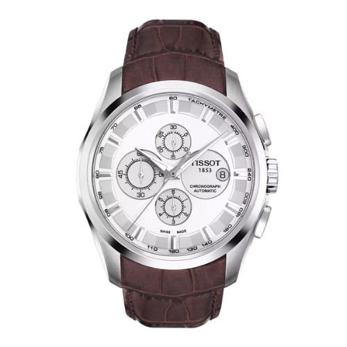 Tissot 1853 Automatic Chronograph – Brown Leather Strap