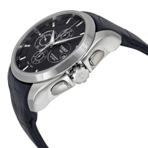 Tissot 1853 Automatic Chronograph – Black Leather Strap