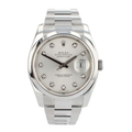 Datejust Style Silver Dial Watch – Jubilee Bracelet
