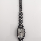 Prime Black Elegant Crystal Bracelet Watch – Timeless Glamour