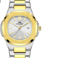 Bestwin Two-Tone Stainless Steel – Silver Dial with Gold Accents