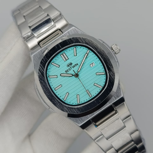 Bestwin Stainless Steel with Textured Dial