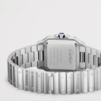 Cartier Luxury Square Chronograph Stainless Steel