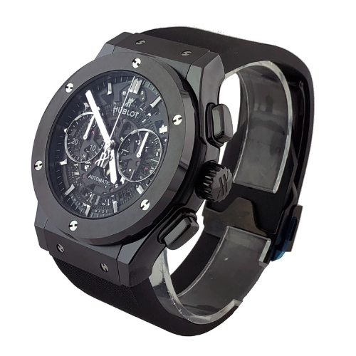Hublot Luxury Chronograph - Black Edition