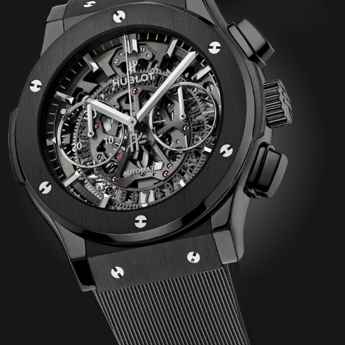 Hublot Luxury Chronograph - Black Edition