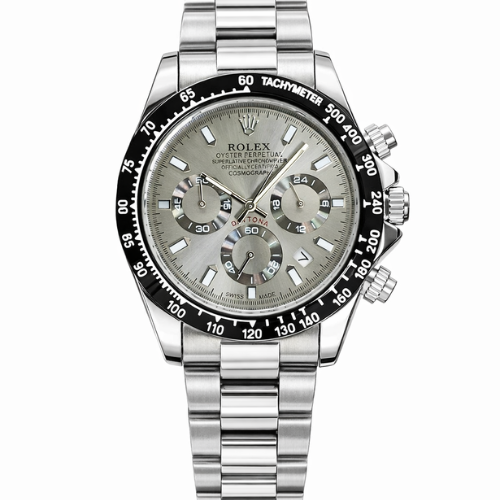 Rolex Stainless Steel Chronograph – Silver Dial