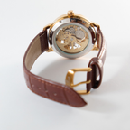 Seastar Skeleton – Gold Case with Exposed Movement